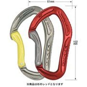 アルファスポーツ ベントゲート A526 レッド [カラビナ]