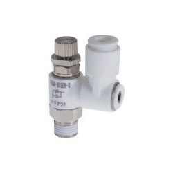 チヨダ ファイブスピードコントローラβ白メーターアウト12mm・R1/2 FB12R-04SCW-O