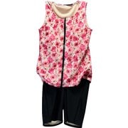 MRL-6720 コレクト_総柄セパレーツ F M M F [フィットネスセパレート水着 レディース]