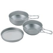 667910 UF アルミ食器 ケースセット3 [アウトドア 調理器具]