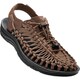 1017199 UNEEK LEATHER 7 BISON/BLACK 7 BISON/BLACK [メンズサンダル]