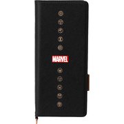 PG-DXP775MVL [Xperia1用フリップカバーアイコン ブラック]