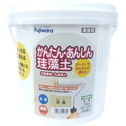 簡単安心珪藻土 10kg 浅黄