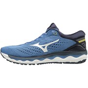 J1GC190201 [ランニングシューズ WAVE SKY 3 メンズ 25.5cm ブルー×ホワイト×イエロー]