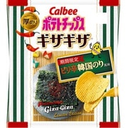 ポテトチップスギザギザピリ辛韓国のり風味 58g