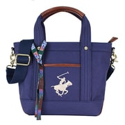 BHPC トート BH1006N NV/NV/WH BEVERLY HILLS POLO CLUB [キャンバストートバッグXS]