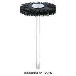 FC1211 [ミニモ 毛ブラシ ホイール 馬毛 ミディアム φ25 (3本入)]