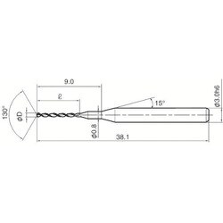 京セラ ファインマイクロドリル FSA FSA FDM-011M(1)