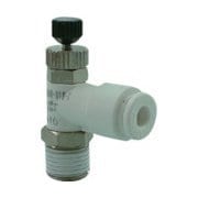 チヨダ ファイブミニスピードコントローラα白メーターイン6mm・R1/8 FM6R-01W-I