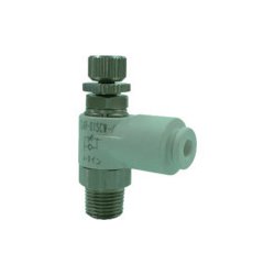 チヨダ ファイブSUSスピードコントローラα白メーターイン10mmR1/2 FS10R-04SCW-I