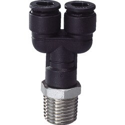 チヨダ ファイブSUSメイルブランチワイ 12mm・R1/4 FS12-02MY