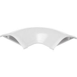 マサル ガードマン2R型付属品 平面マガリ 5号 ホワイト GAM52