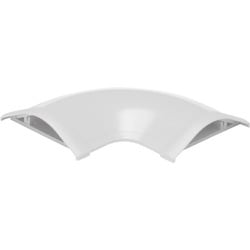 GBM42 [マサル ガードマン2R型付属品 平面マガリ 特4号 ホワイト]
