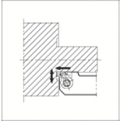 京セラ 溝入れ用ホルダ GFVSL2525M-08AA