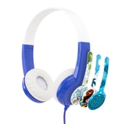 キッズ向けヘッドホン BuddyPhones Discover ブルー