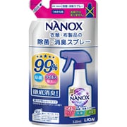トップ NANOX(ナノックス) 衣類・布製品の除菌・消臭スプレー 詰め替え 320ml