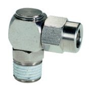 チヨダ ホースフィッティングエルボ 8mm・R1/4 H5-2MLU-NI