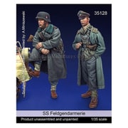 Man35128 WWII 独 親衛隊野戦憲兵隊セット [1/35スケール レジン製ミリタリーフィギュア]