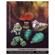 Man35129 空想世界の動物達 ファンタジーアニマルズ1 30～90ｍｍ [レジン製ファンタジーフィギュア]