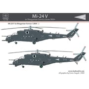 HAD72198 Mi-24V ハインド ハンガリー空軍 NATOマーキング2018年 [1/72スケール エアクラフト用デカール]