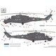 HAD72199 Mi-24P ハインド ハンガリー空軍 NATOマーキング2018年 [1/72スケール エアクラフト用デカール]