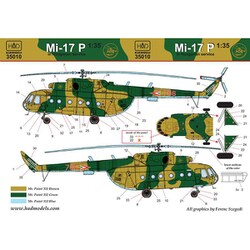 HAD35010 Mi-17P ハンガリー空軍 [1/35スケール エアクラフト用デカール]