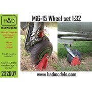 HAD232007 MiG-15 ホイールセット トランぺッター用 [1/32スケール レジン製ディティールアップパーツ]