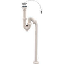 H7710-32 [SANEI 洗面排水栓付S・P兼用トラップ 1個]