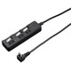 3個口 節電タップ 3m ブラック H8S333BK