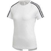 FSE60 [W CORE D2M 半袖Tシャツ 3ストライプス WHT/BLK J/L]