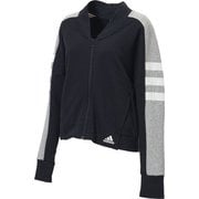 FWS93 [W SID カラーブロック ボンバージャケット BLK/Mグレイヘザ J/L]