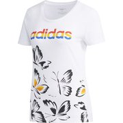 GEU83 [W FARM P Tシャツ AOP WHT/BLK J/L]