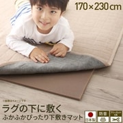 ふかふかぴったり下敷きマット KAFUCA 170×230cm 無地 YS-222888