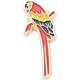 CKOP7951 タノシーバッジ PARROT チャイハネ [日用雑貨品]
