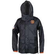 76レインウェアー ブラック Mサイズ W764-BK-M