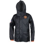 76レインウェアー ブラック Lサイズ W764-BK-L