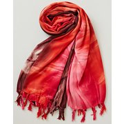 ストール・ショール BXXP7665 リゾートサローン RED チャイハネ