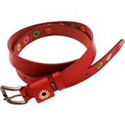 CKOP6821 フロールベルト RED チャイハネ [ベルト(レディース)]