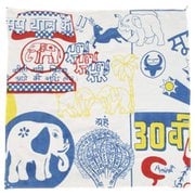 ハンカチ・バンダナ(レディース) ISAP2115 トリップBD A.ELEPHANT チャイハネ