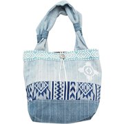 CMIP8101 サンデーBAG BLUE チャイハネ [巾着・ポーチ・エコバッグ]