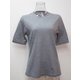 WsボーダーショートTシャツ H-132 LGY×H.GRY L.グレー Mサイズ [アウトドア カットソー レディース]