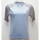 Ws 2トーンショートTシャツ I 332 ライトブルー×グレー Mサイズ [アウトドア カットソー レディース]