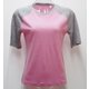 Ws 2トーンショートTシャツ I 332 ローズ×グレー Mサイズ [アウトドア カットソー レディース]