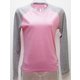 Ws 2トーンロングTシャツ I 335 ローズ×グレー LLサイズ [アウトドア カットソー レディース]
