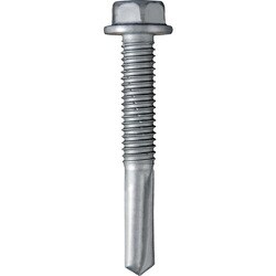 サンコー ドリルスクリュー HEXL-Pタイプ 六角頭 スチール製 (40本入) HEXL-5.5X38P