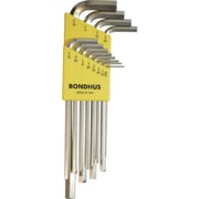 HLX12B [ボンダス 六角L-レンチ ロング インチ セット12本組(0.050-5/16)]