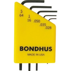 HLX5S [ボンダス 精密六角レンチセット(0.028-5/64インチ)]