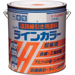 HPT113-4 [ニッペ 水性ラインカラー 4kg 白]