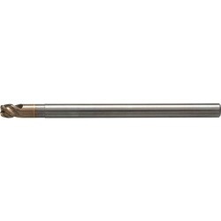 ユニオンツール 超硬エンドミルロングネックラジアス φ12×コーナ半径R0.3 HRRS4120-03-60