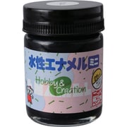 HSB005-25 [ニッペ 水性エナメルミニ 25ml つやなしブラック]